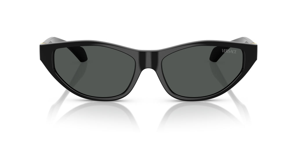 Lunettes de soleil Versace VE4491U GB1/87 – Noir – vue de face.