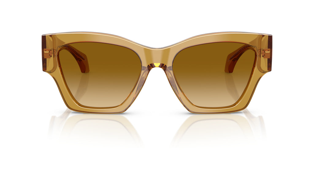 Lunettes de soleil Versace VE4492U 53472L – Transparent Miel – vue de face.