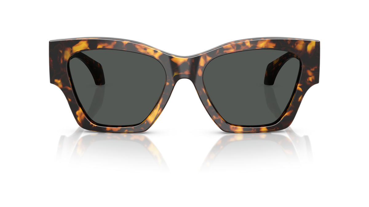 Lunettes de soleil Versace VE4492U 551487 – Écaille de tortue Havana – vue de face.
