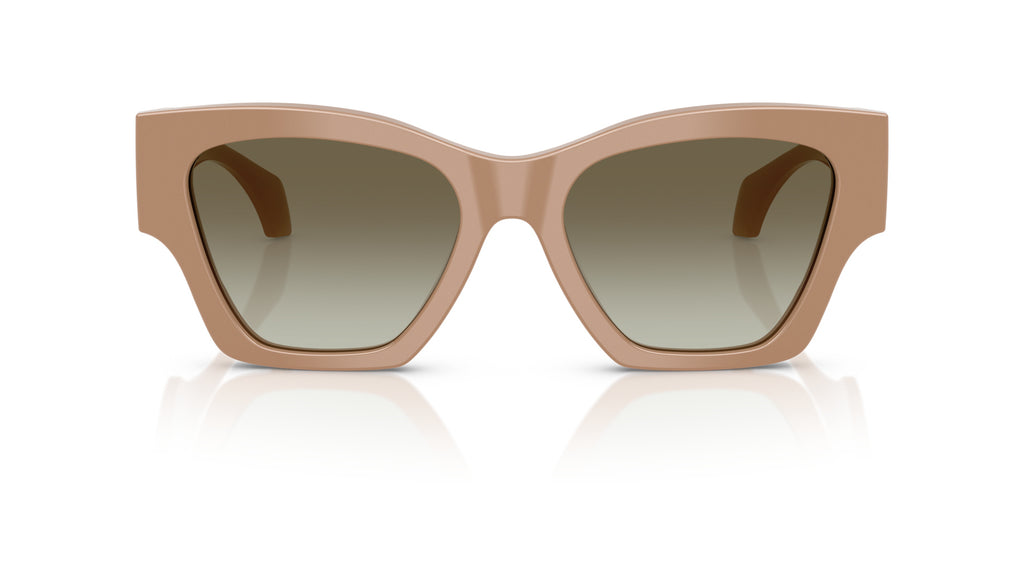 Lunettes de soleil Versace VE4492U 55178E – Camel uni – vue de face.