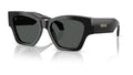 Lunettes de soleil Versace VE4492U GB1/87 – Noir – vue de trois quarts.