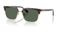 Lunettes de soleil Versace VE4494D 108/71 – Havana foncé – vue de trois quarts.