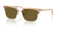 Lunettes de soleil Versace VE4494D 551883 – Transparent Marron – vue de trois quarts.