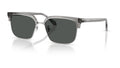 Lunettes de soleil Versace VE4494D 593/87 – Transparent Gris – vue de trois quarts.
