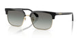Lunettes de soleil Versace VE4494D GB1/11 – Noir – vue de trois quarts.