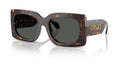 Lunettes de soleil Versace VE4496U 108/87 – Havane – vue de trois quarts.