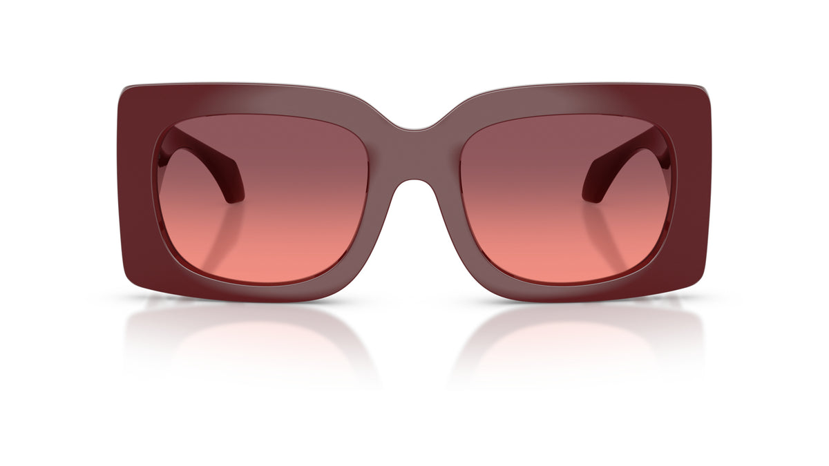 Lunettes de soleil Versace VE4496U 551520 – Lie de vin – vue de face.