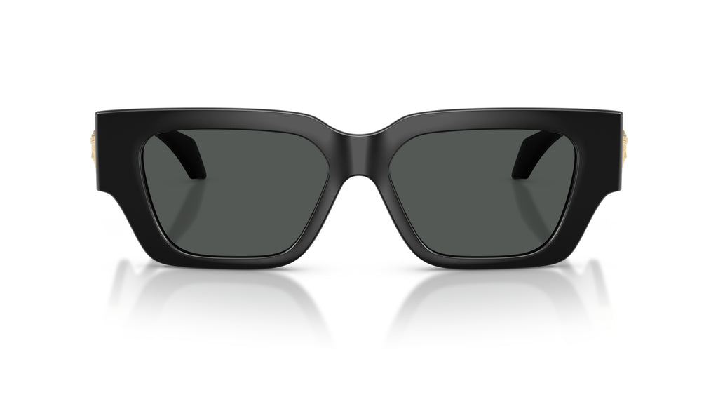 Lunettes de soleil Versace VE4497U GB1/87 – Noir – vue de face.