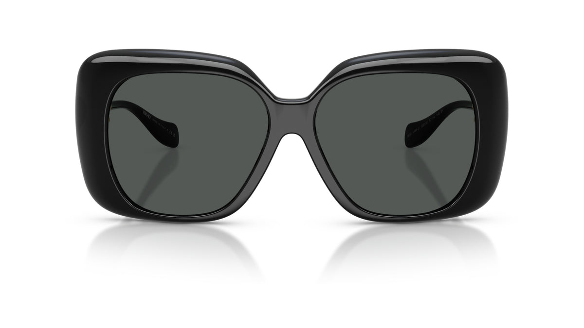 Lunettes de soleil Versace VE4499U GB1/87 – Noir – vue de face.