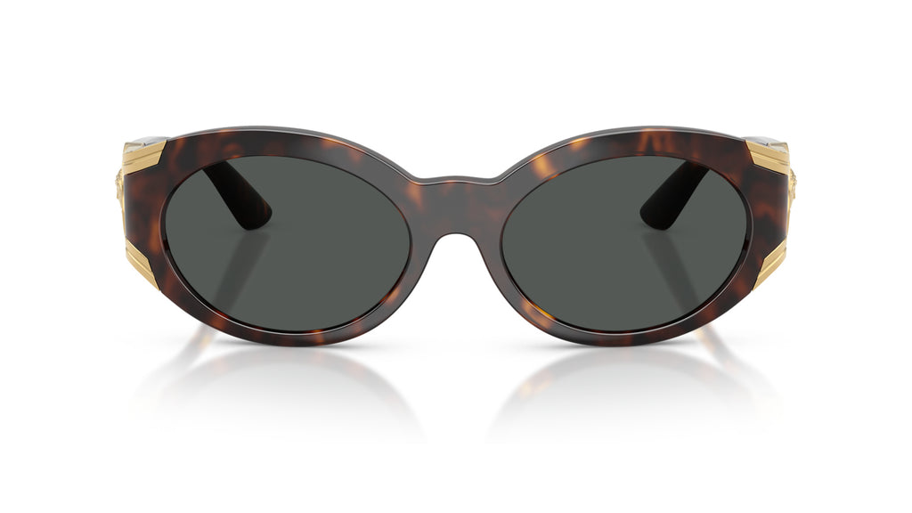 Lunettes de soleil Versace VE4503U 108/87 – Havane – vue de face.