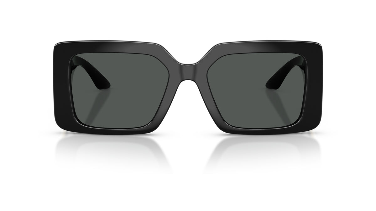 Lunettes de soleil Versace VE4505U GB1/87 – Noir – vue de face.