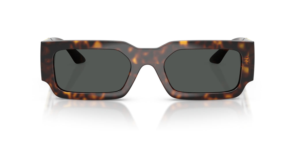 Lunettes de soleil Versace VE4506U 108/87 – Havane – vue de face.
