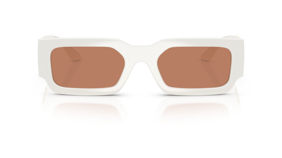 Lunettes de soleil Versace VE4506U 554473 – Talc – vue de face.