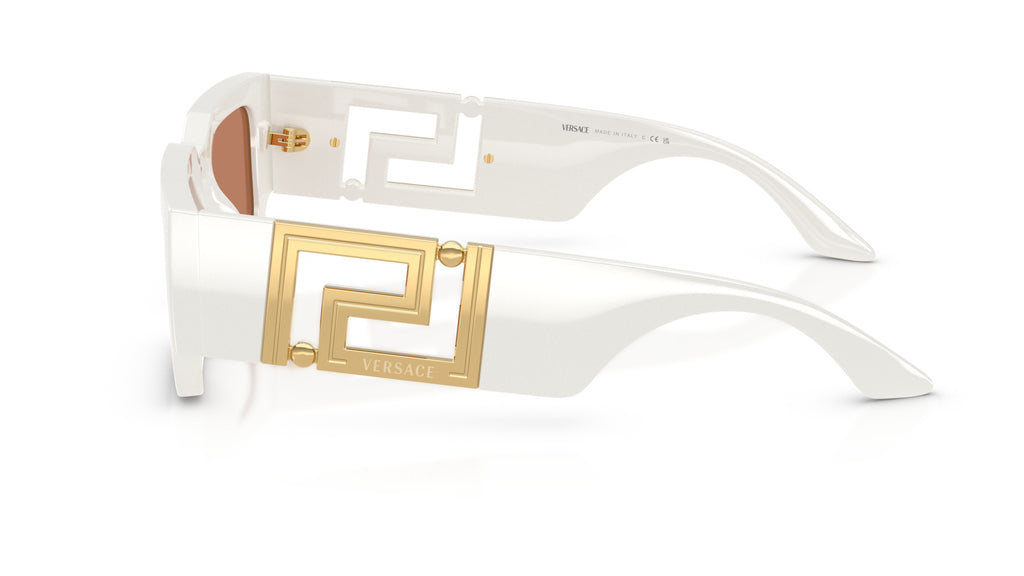 Lunettes de soleil Versace VE4506U 554473 – Talc – vue de profil.