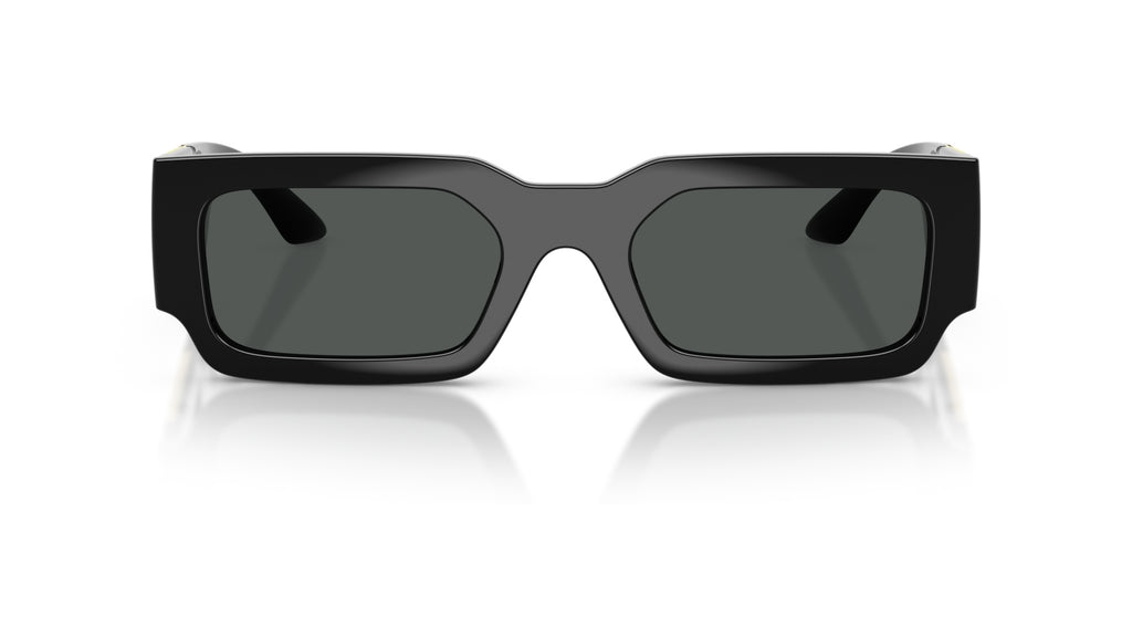 Lunettes de soleil Versace VE4506U GB1/87 – Noir – vue de face.