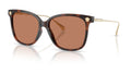 Lunettes de soleil Versace VE4507U 108/73 – Havane – vue de trois quarts.