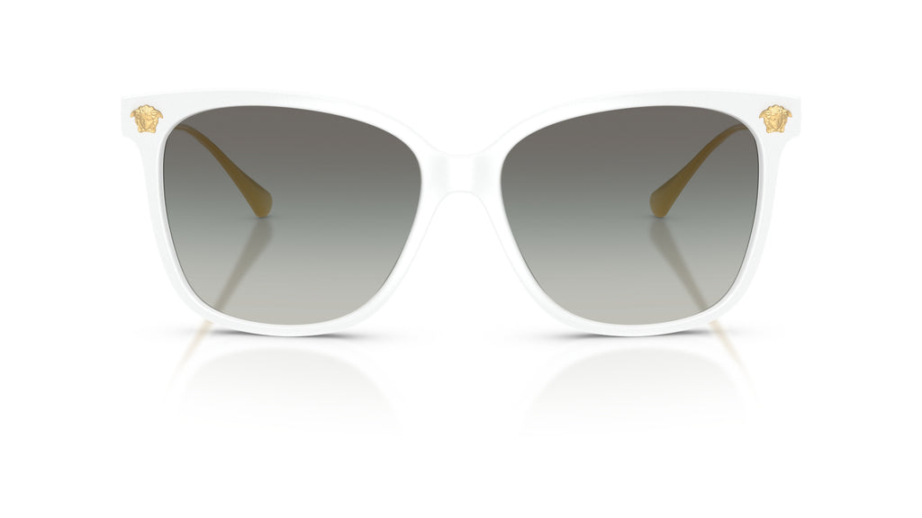 Lunettes de soleil Versace VE4507U 314/11 – Blanc – vue de face.