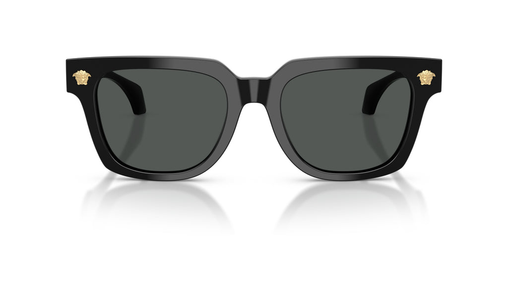 Lunettes de soleil Versace VE4510U GB1/87 – Noir – vue de face.