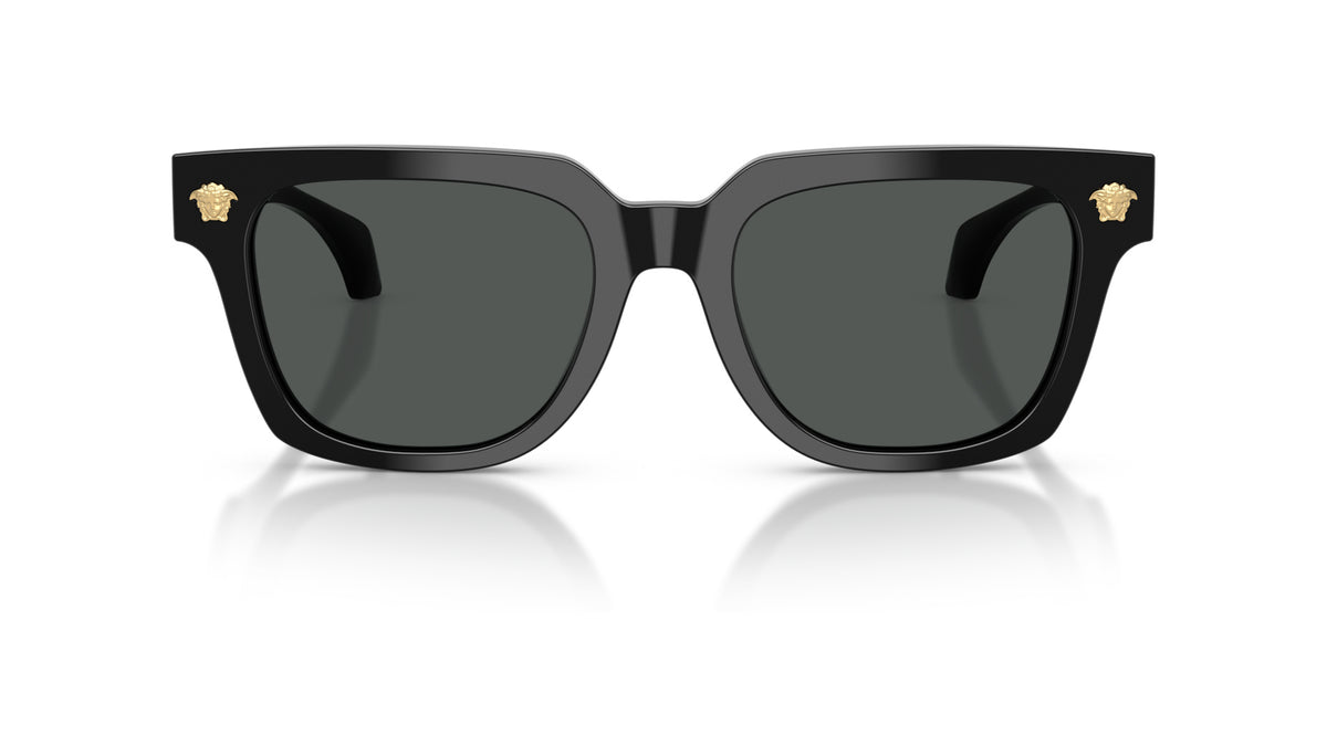 Lunettes de soleil Versace VE4510U GB1/87 – Noir – vue de face.