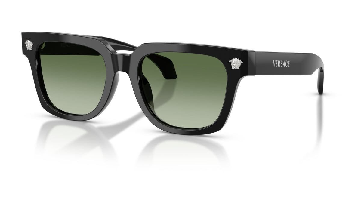 Lunettes de soleil Versace VE4510U GB1/8E – Noir – vue de trois quarts.
