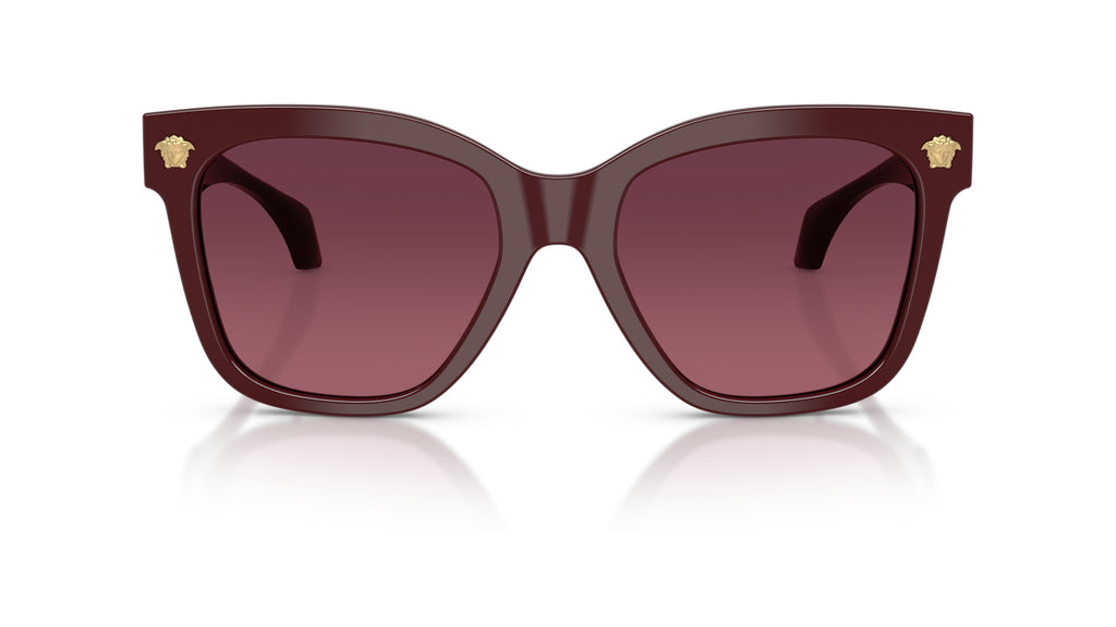 Lunettes de soleil Versace VE4511 5381F4 – Lie de vin – vue de face.