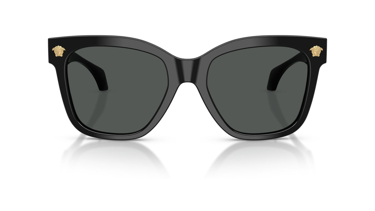 Lunettes de soleil Versace VE4511 GB1/87 – Noir – vue de face.