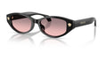 Lunettes de soleil Versace VE4512D GB1/5M – Noir – vue de trois quarts.