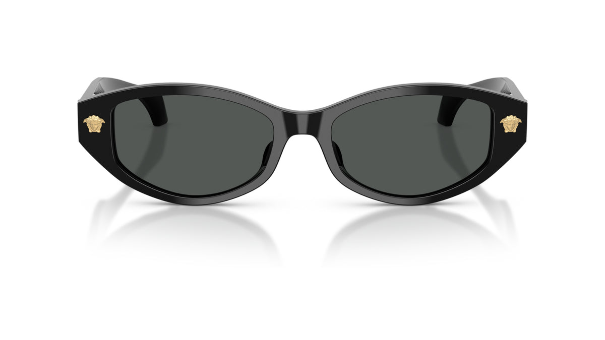 Lunettes de soleil Versace VE4512D GB1/87 – Noir – vue de face.