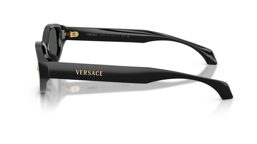 Lunettes de soleil Versace VE4512D GB1/87 – Noir – vue de profil.