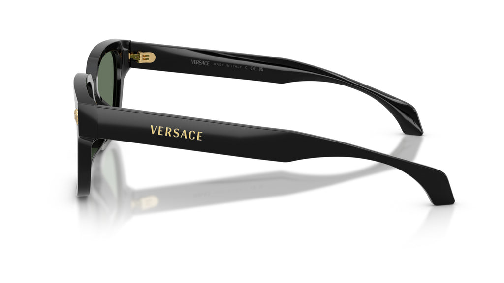 Lunettes de soleil Versace VE4513D GB1/82 – Noir – vue de profil.
