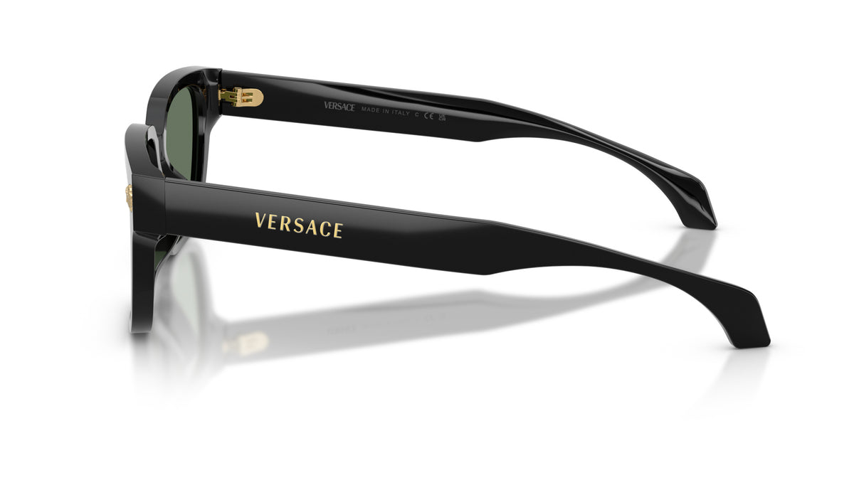 Lunettes de soleil Versace VE4513D GB1/82 – Noir – vue de profil.