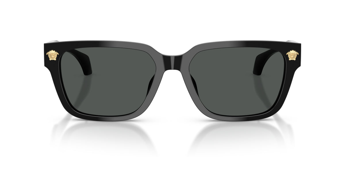 Lunettes de soleil Versace VE4513D GB1/87 – Noir – vue de face.