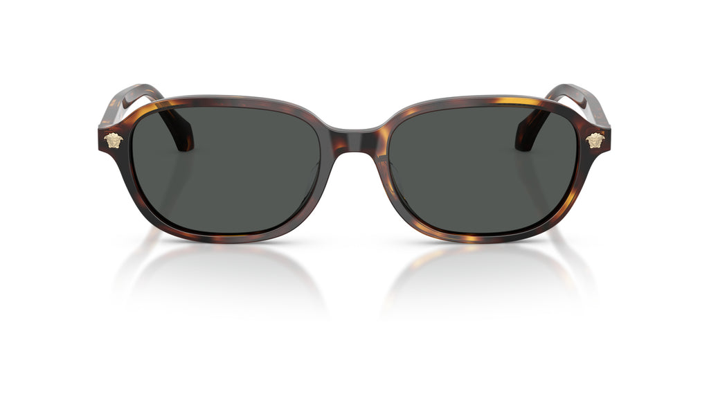 Lunettes de soleil Versace VE4514D 553773 – Havane – vue de face.