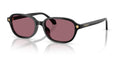 Lunettes de soleil Versace VE4514D GB1/1A – Noir – vue de trois quarts.