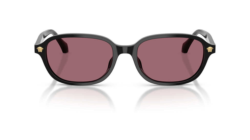 Lunettes de soleil Versace VE4514D GB1/1A – Noir – vue de face.