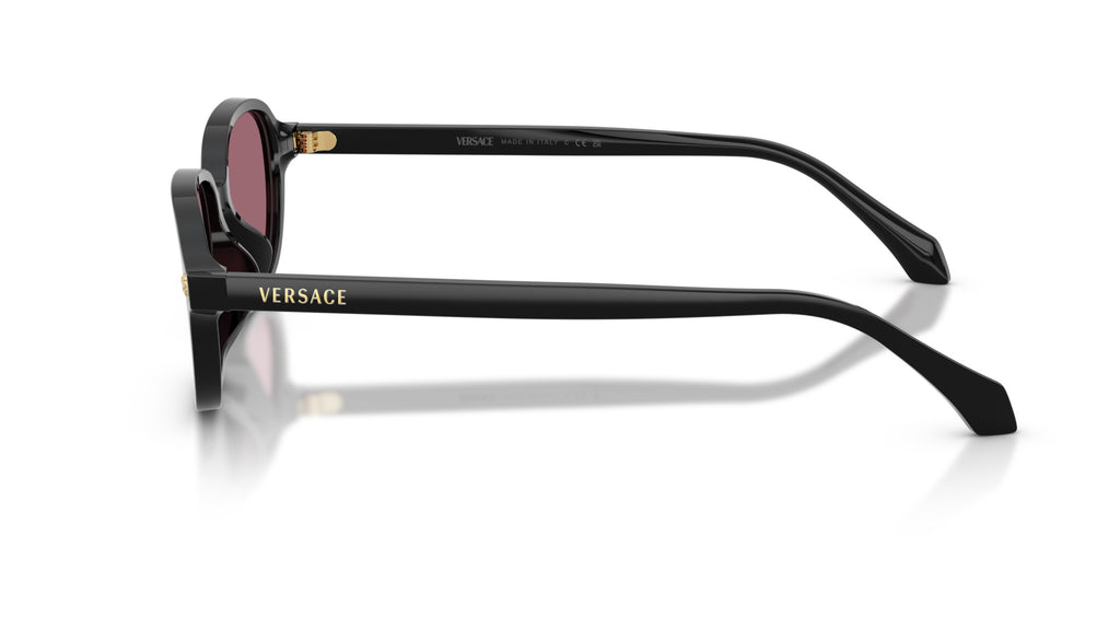 Lunettes de soleil Versace VE4514D GB1/1A – Noir – vue de profil.