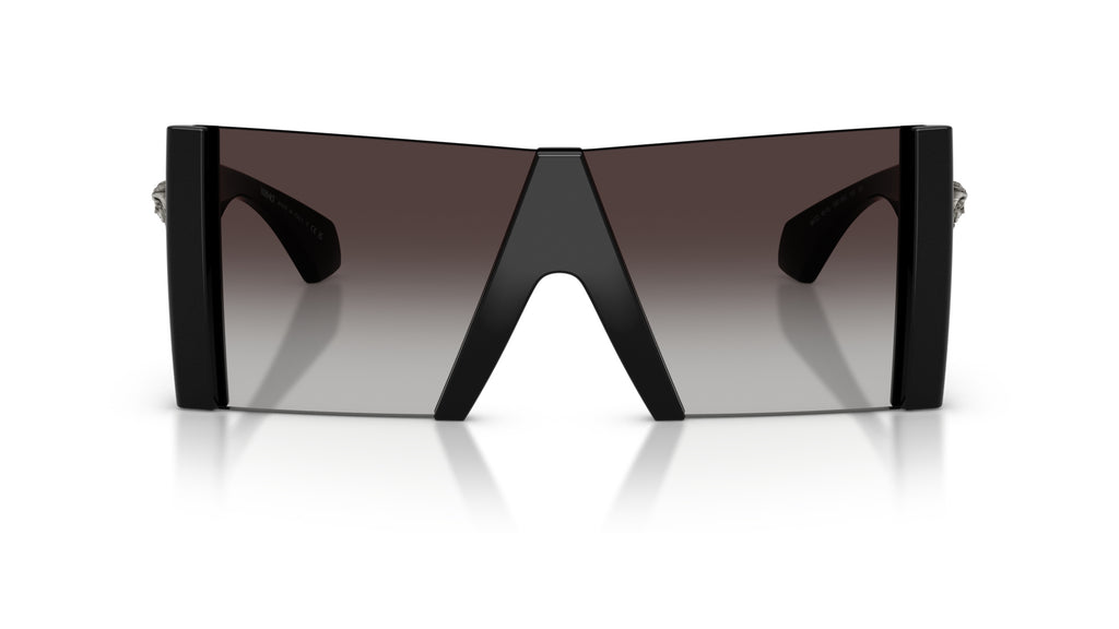 Lunettes de soleil Versace VE4515 GB1/8G – Noir – vue de face.