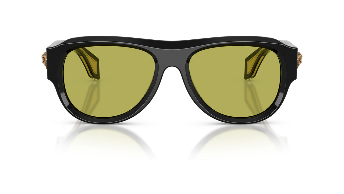 Lunettes de soleil Versace VE4518U GB1/87 – Noir – vue de face.