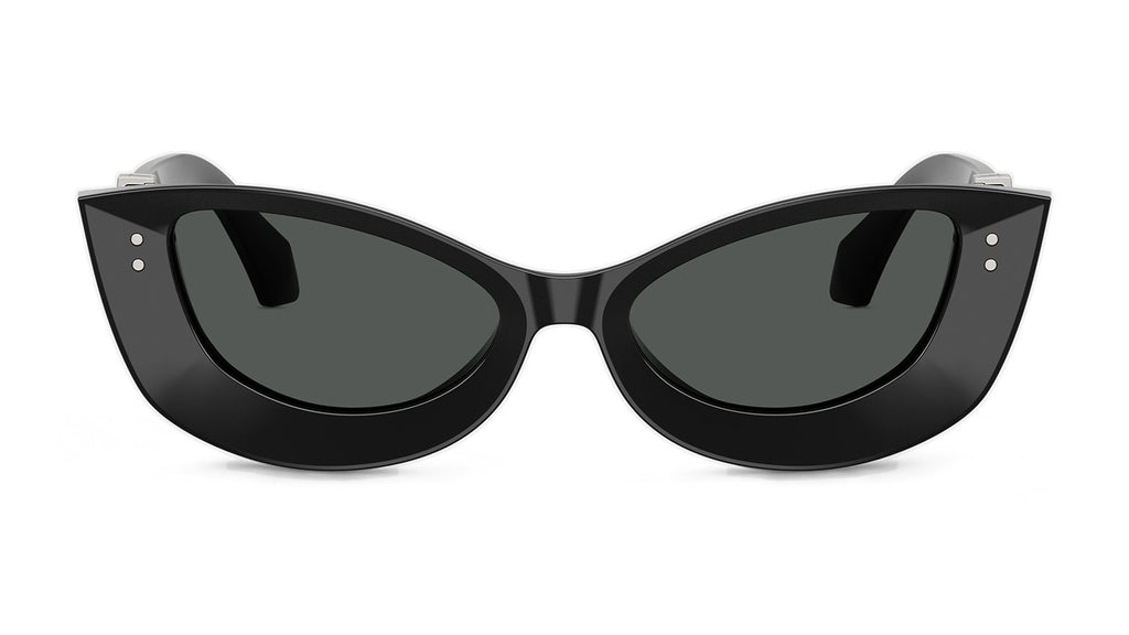 Lunettes de soleil Versace VE4520U GB1/87 – Noir – vue de face.
