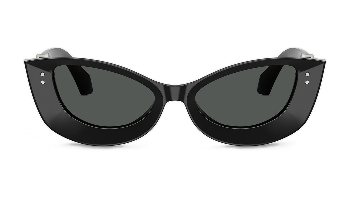 Lunettes de soleil Versace VE4520U GB1/87 – Noir – vue de face.