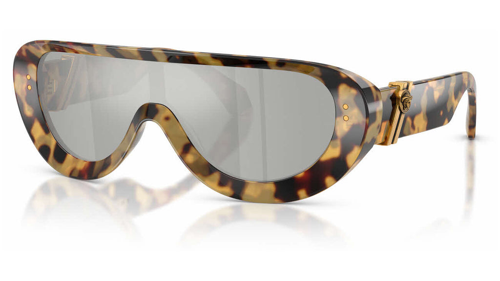 Lunettes de soleil Versace VE4521U 777/8V – Havana marron – vue de trois quarts.