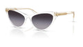 Lunettes de soleil Versace VE4522U 148/8G – Cristal – vue de trois quarts.