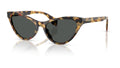 Lunettes de soleil Versace VE4522U 777/87 – Havana marron – vue de trois quarts.