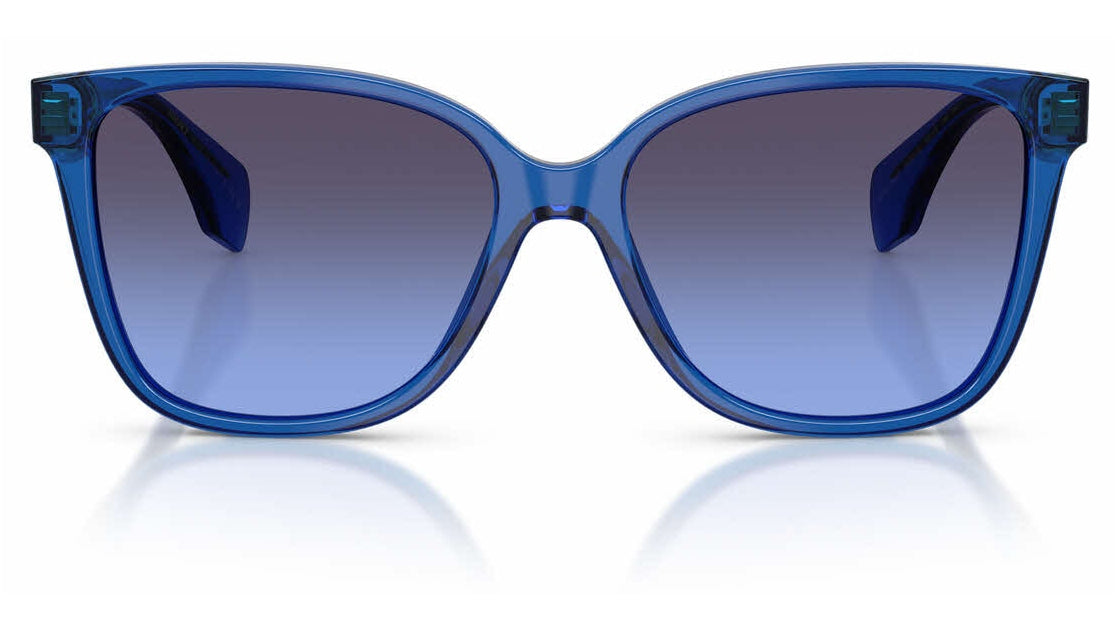 Lunettes de soleil Versace VE4523 555079 – Transparent Bleu – vue de face.