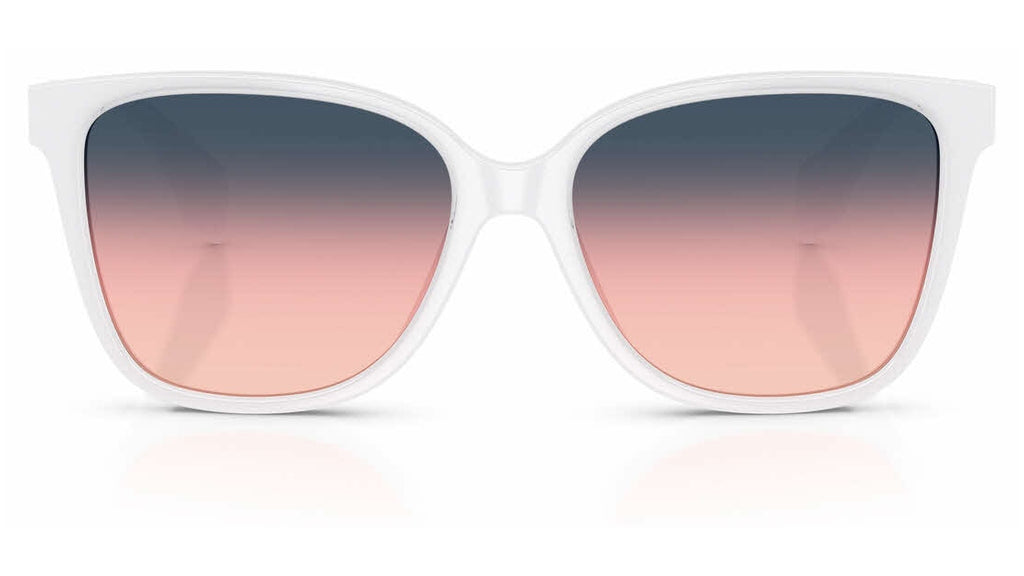 Lunettes de soleil Versace VE4523 55518D – Haut Cristal / Blanc – vue de face.