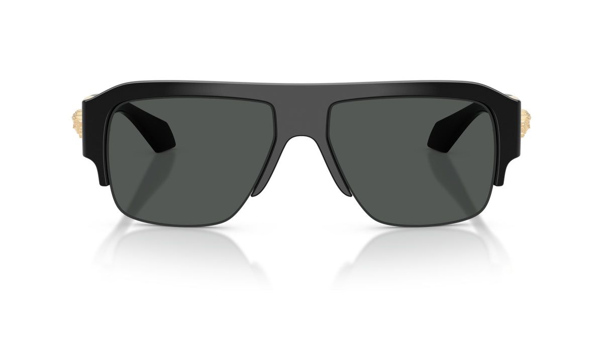 Lunettes de soleil Versace VE4525U GB1/87 – Noir – vue de face.