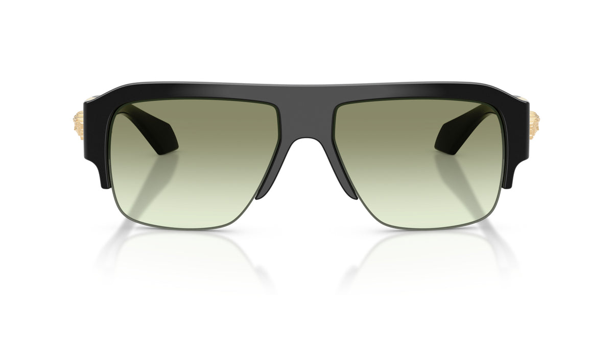 Lunettes de soleil Versace VE4525U GB1/8E – Noir – vue de face.