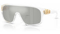 Lunettes de soleil Versace VE4526U 148/8V – Cristal – vue de trois quarts.