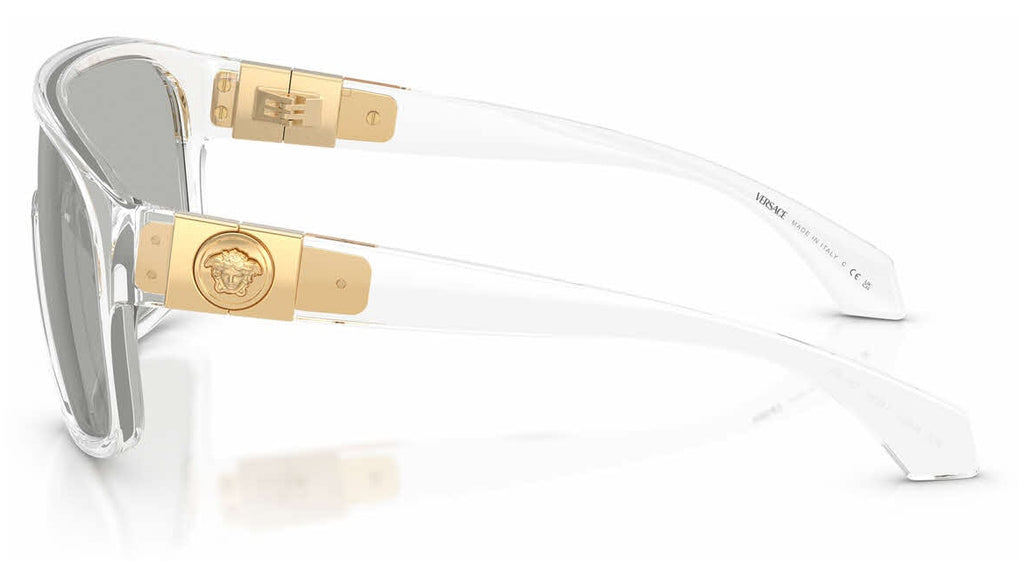 Lunettes de soleil Versace VE4526U 148/8V – Cristal – vue de profil.