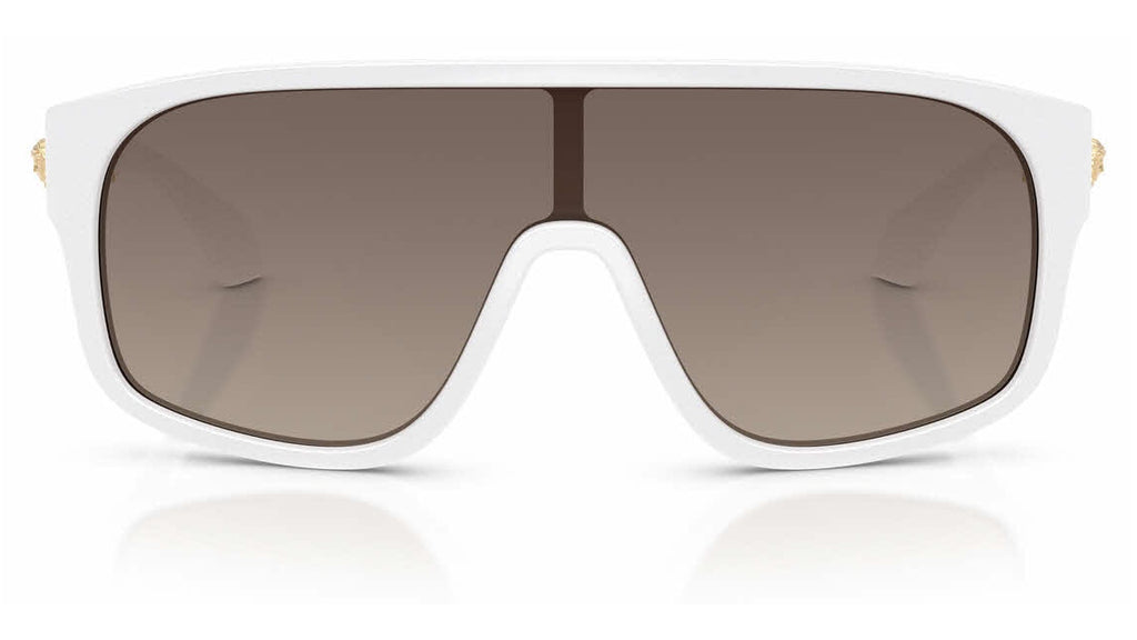 Lunettes de soleil Versace VE4526U 314/6I – Blanc – vue de face.